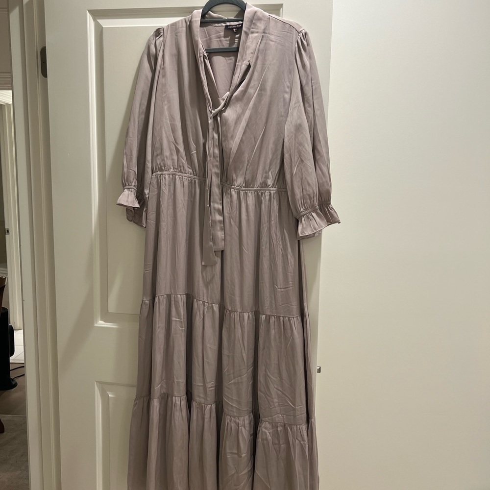 Skies Are Blue Ruffled Tiered Maxi Dress